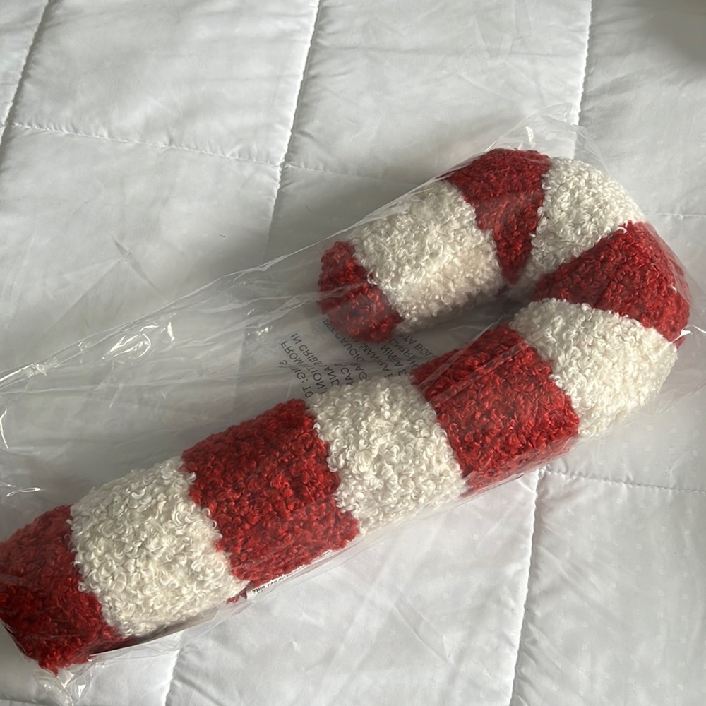 Kirkland candy cane pillow